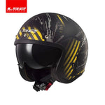 Capacete LS2 Spitfire  Vintage Retrô - 73MotoSports