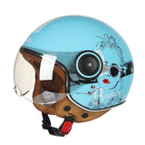 Capacete aberto estilo vintage - 73MotoSports