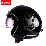 Capacete LS2 Spitfire  Vintage Retrô - 73MotoSports