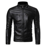 Jaqueta de Couro ecológico primavera outfit - 73MotoSports