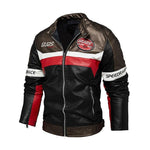 Jaqueta couro ecológico estilo casual - 73MotoSports