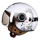 Capacete aberto estilo vintage - 73MotoSports