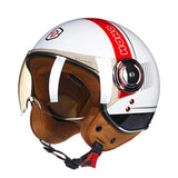 Capacete aberto estilo vintage - 73MotoSports