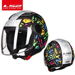 Capacete Ls2verão, meio rosto - 73MotoSports