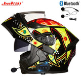 Capacete Jiekai com bluetooth,  Flip 3/4 - 73MotoSports