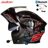 Capacete Jiekai com bluetooth,  Flip 3/4 - 73MotoSports