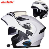 Capacete Jiekai com bluetooth,  Flip 3/4 - 73MotoSports