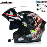 Capacete Jiekai com bluetooth,  Flip 3/4 - 73MotoSports