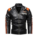 Jaqueta couro ecológico estilo casual - 73MotoSports