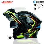 Capacete Jiekai com bluetooth,  Flip 3/4 - 73MotoSports