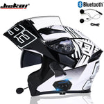 Capacete Jiekai com bluetooth,  Flip 3/4 - 73MotoSports