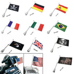 Suporte vertical universal para bandeira Harley - 73MotoSports