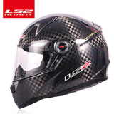 Capacete de fibra de carbono LS2 FF396 - 73MotoSports