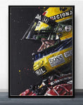 Poster Vintage  F1 - 73MotoSports