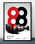 Poster Vintage  F1 - 73MotoSports