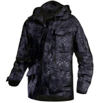 Jaqueta camuflada com capuz - 73MotoSports