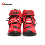 Bota Speed  de couro e microfibra, antiderrapante - 73MotoSports