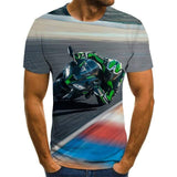 Camiseta 3d moda para motociclismo - 73MotoSports