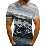 Camiseta 3d moda para motociclismo - 73MotoSports