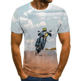 Camiseta 3d moda para motociclismo - 73MotoSports