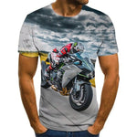 Camiseta 3d moda para motociclismo - 73MotoSports