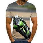 Camiseta 3d moda para motociclismo - 73MotoSports