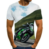 Camiseta 3d moda para motociclismo - 73MotoSports