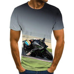 Camiseta 3d moda para motociclismo - 73MotoSports