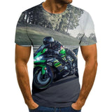 Camiseta 3d moda para motociclismo - 73MotoSports