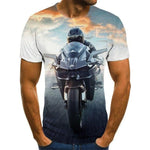 Camiseta 3d moda para motociclismo - 73MotoSports