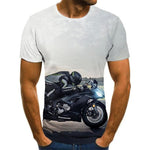 Camiseta 3d moda para motociclismo - 73MotoSports