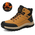 Bota masculina a prova d'água, couro sintético, antiderrapante - 73MotoSports