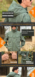 Jaqueta Tático estilo militar - 73MotoSports