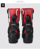 Bota Pro Biker Riding Tribe em couro - 73MotoSports