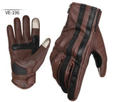 Luvas de couro vintage Vemar Touch - 73MotoSports