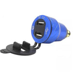 Adaptador para carregador dual usb - 73MotoSports