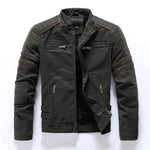 Jaqueta masculina de couro - 73MotoSports