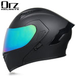 Capacete ORZ com com visor duplo - 73MotoSports