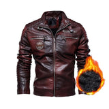 Jaqueta de couro masculina - 73MotoSports