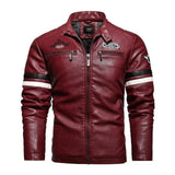 Jaqueta de couro masculina - 73MotoSports