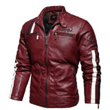 Jaqueta de couro masculina - 73MotoSports