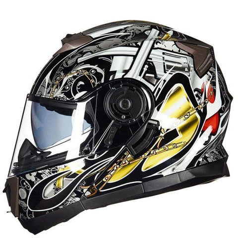 Capacete GTX 160,  com visor duplo - 73MotoSports