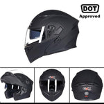 Capacete GTX  com lente dupla - 73MotoSports