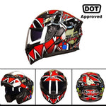 Capacete GTX  com lente dupla - 73MotoSports