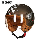 Capacete BEON retro - 73MotoSports