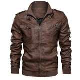 Jaqueta de couro masculina - 73MotoSports