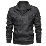 Jaqueta de couro masculina - 73MotoSports