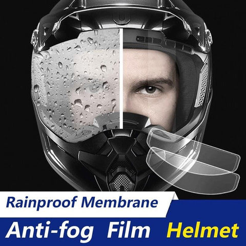 Película adesiva universal anti-neblina para capacete,  revestimento nano durável - 73MotoSports