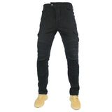 Calça jeans masculina,  com proteções - 73MotoSports