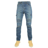 Calça jeans masculina,  com proteções - 73MotoSports